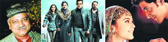 (L-R) Atul Tiwari, stills from Vishwaroopam and Mission Kashmir
