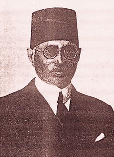 Mohammed Barkatullah, a revolutionary, who was helped by the Japanese to oust the British from India 