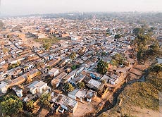 A blot on Le Corbusier's dreamland. Photo by Gautam Singh