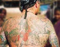 Tattoos that adorn the body
