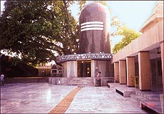 The Shiva temple 