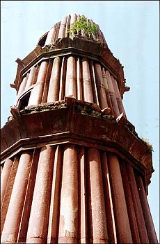 Hastal Minar has withstood the ravages of time