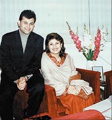 Faisal Abbasi, who married his cousin from India, Saman, in 1994
