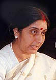 Broadcasting Minister Sushma Swaraj