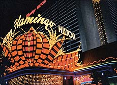 Flamingo Hilton, one of the many thematic Las Vegas hotels