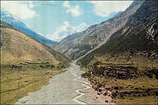 The Nanda Devi peak