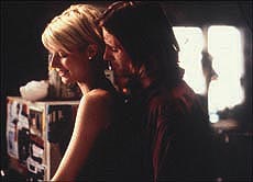 Gwyneth Paltrow and Kirk Douglas in The Perfect Murder