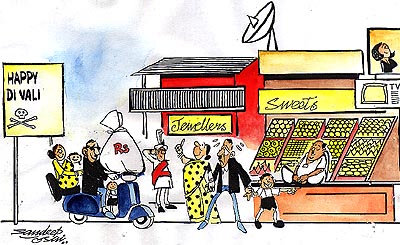 Divali — A cartoonist's view