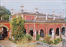 The Victoria Hall was built when Queen Victoria visited the town