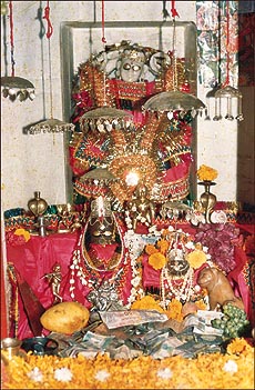 Idols inside the sanctum sanctorum