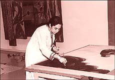 Arpana Caur: "The image of the penniless painter with a jhola slung over his shoulders is not true any more."