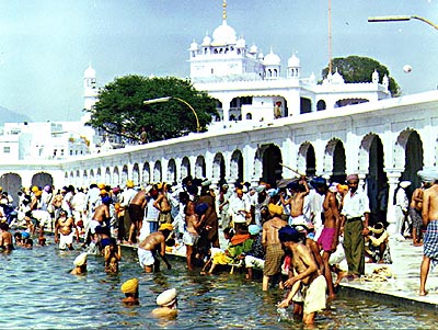 Pilgrims at Anandpur Sahib