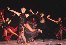 Euro Dancertainers, a dance troupe, presents a lively Tango at their maiden performance in Chandigarh on Friday