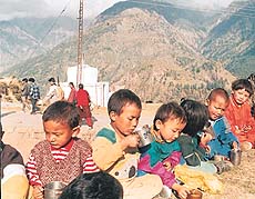 Tibetan children