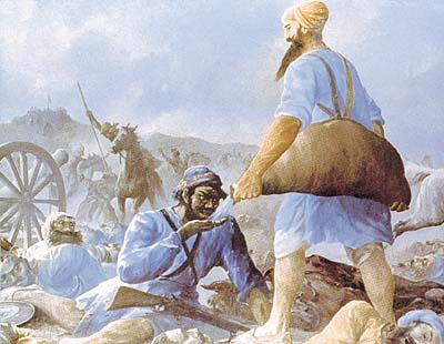 Giving relief even to the enemy