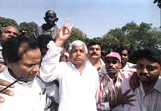 RJD leader Laloo Prasad Yadav