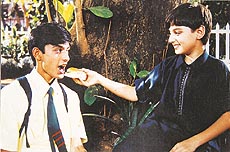 Nikhil Vatsal (left) as Jai in Just Mohabbat