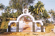 A temple in Munnar