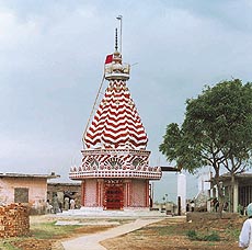 The Hanuman temple 