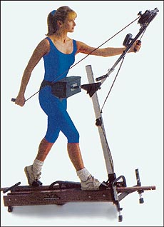 Weight gain in the first few weeks or even months of exerciing is due to the gaining of muscle