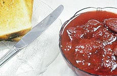 Strawberries can be used for making jams, cakes and ice creams
