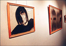 ne of the paintings by Neeraj Mittra on display at an exhibition, which opened at Art Folio, Sector 9, Chandigarh, on Friday.