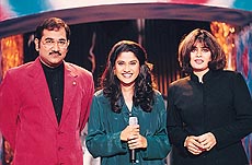 Bhosle, Renuka and Ameeta on Music Station.