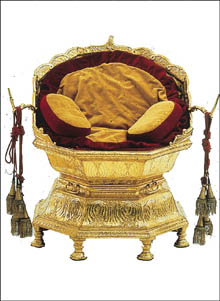 The Golden Throne of Maharaja Ranjit Singh