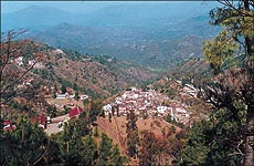 A view of Sabathu town 