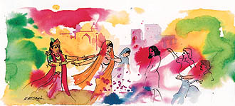 Illustration by R. M. Singh