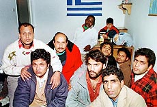 Rescued immigrants.