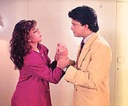 Seema Kapoor and Virendra Singh in Viraasat