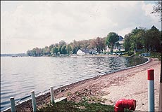 A view of the pristine Chautauqua Lake