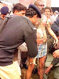 Man rescued by police