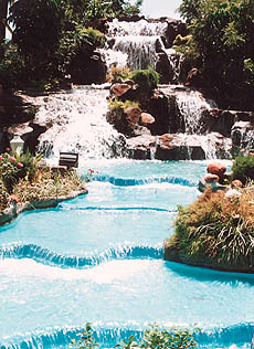 Waterfalls, lifelong investments, have a tranquil effect