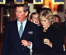 Britain's Prince of Wales and his friend Camilla Parker Bowles