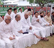 The JD National Executive meeting in progress