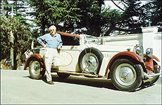 The white Bugatti — type 46-S 1930