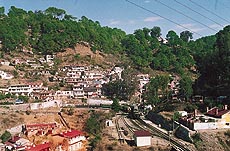 A view of Dharampur town