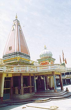 The Shakti temple at Nai Abadi