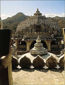 One of the shrines of the dome 