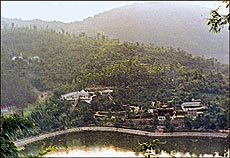 Rewalsar, at an altitude of 1275 metres, is on the Buddhist tour circuit 