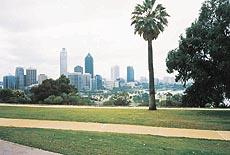 Perth skyline as viewed from King’s Park.