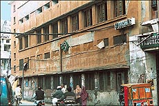 The building which housed the office of The Tribune before Partition