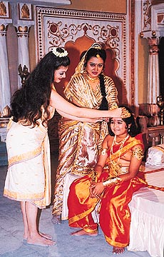 A scene from Shri Krishna