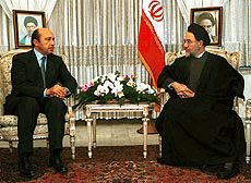 Iranian President Mohammad Khatami