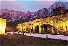 Pari Mahal, a place of meditation for Dara Shikoh, son of Shah Jehan