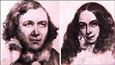 Robert and Elizabeth Browning