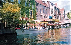 A motor-boat cruise through the canal takes you into the heart of the city