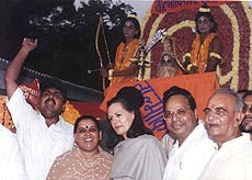 Congress President Sonia Gandhi